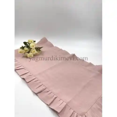 Naturel Fırfırlı Runner