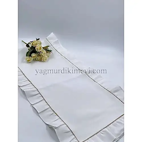 Naturel Fırfırlı Runner