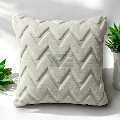 Punch İşlemeli Dekoratif Kırlent Kılıfı