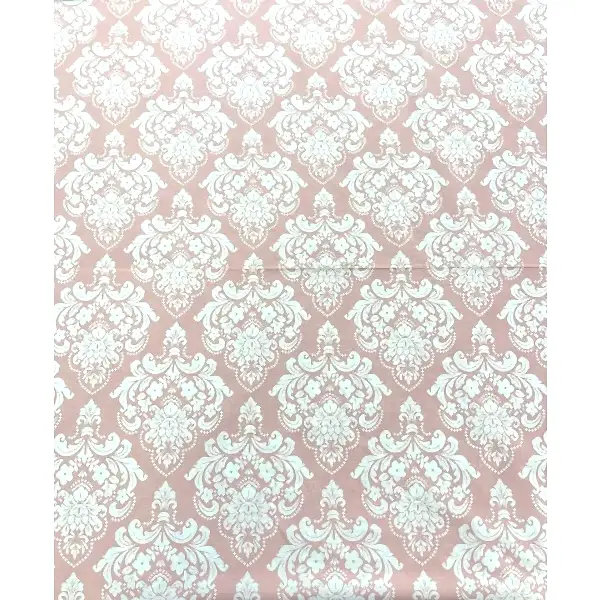 Herkül modern pamuk nevresim takımı beyaz desenli - Yağmur Dikim Evi