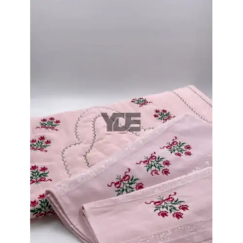 Kanaviçe İşlemeli Seccade Takımı (3’lü Set)